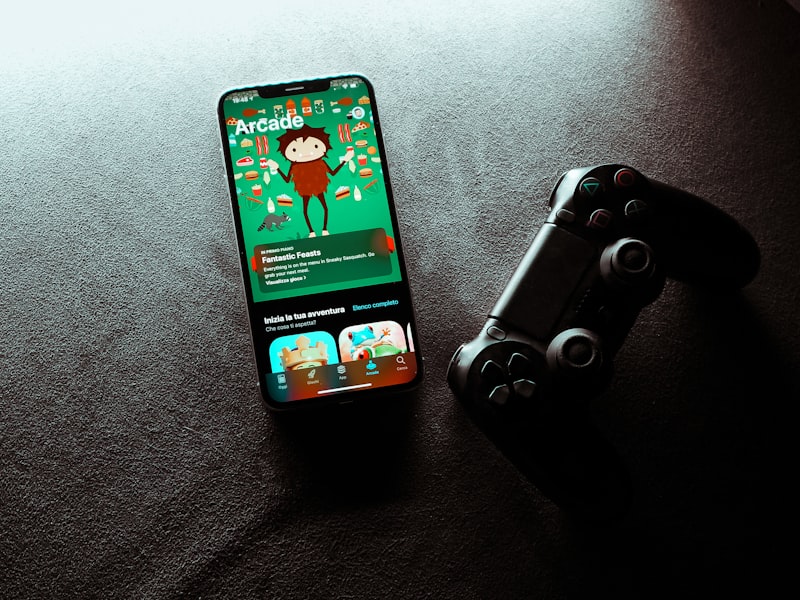 Controller and game reviews desk
